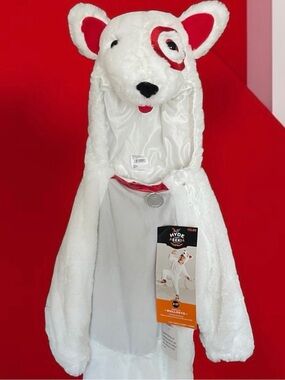 Halloween Costume Target Toddler 2T-3T Bullseye Dog NWT